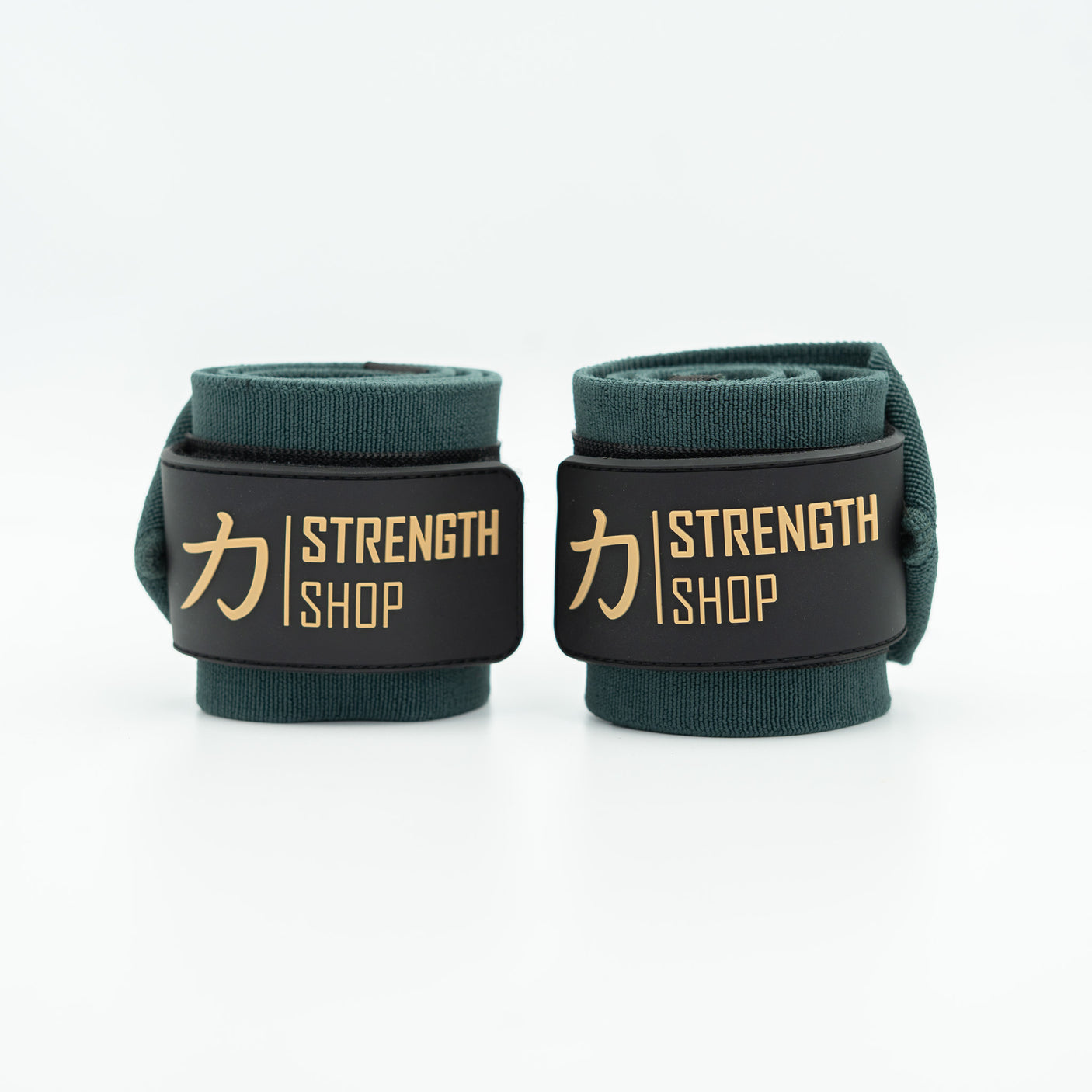 Zeus Wrist Wraps - Vintage Green - IPF Approved