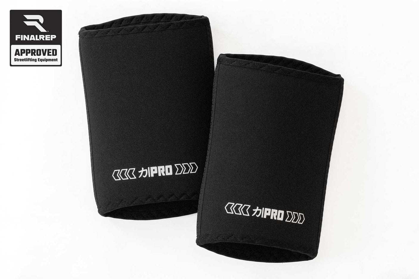 7mm Pro Lite Elbow Sleeves - Hybrid Extra Stiff/Regular Neoprene - Finalrep Approved