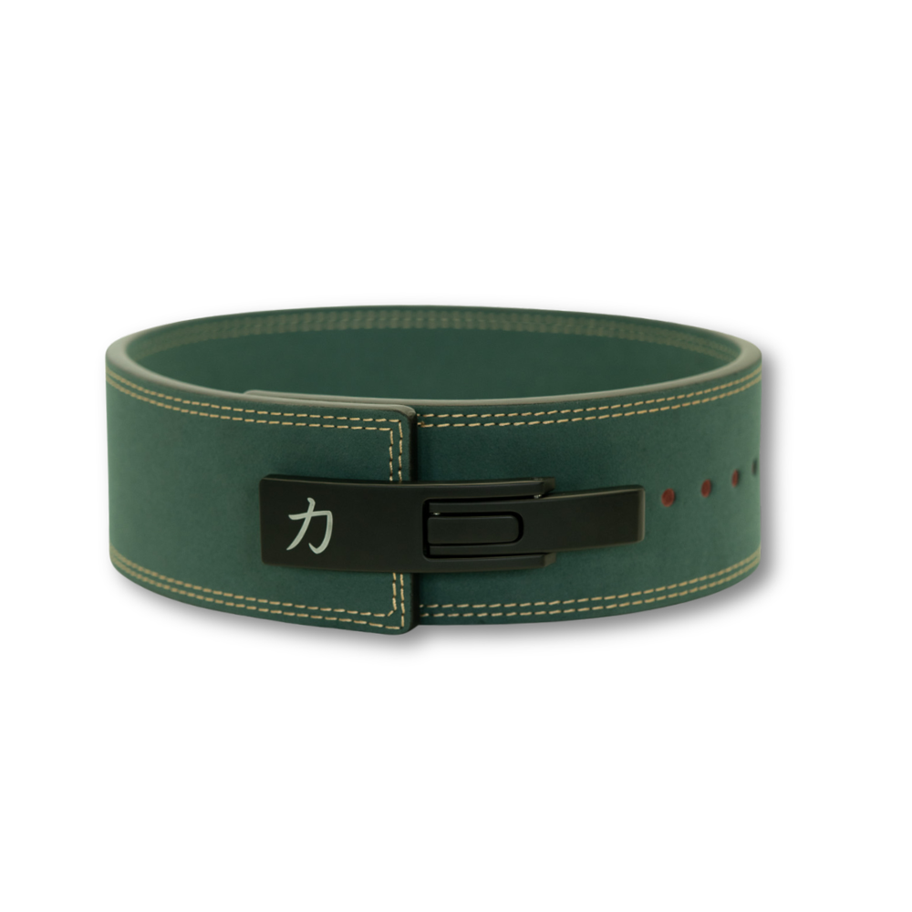 10mm Lever Belt - Vintage Green - IPF Approved