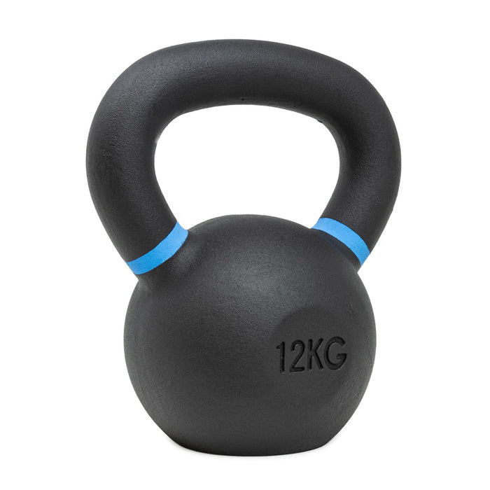 Black Powder Coated Kettlebells 4kg - 64kg