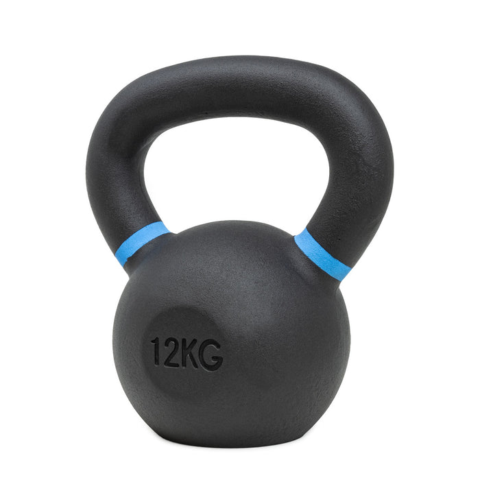 Black Powder Coated Kettlebells 4kg - 64kg