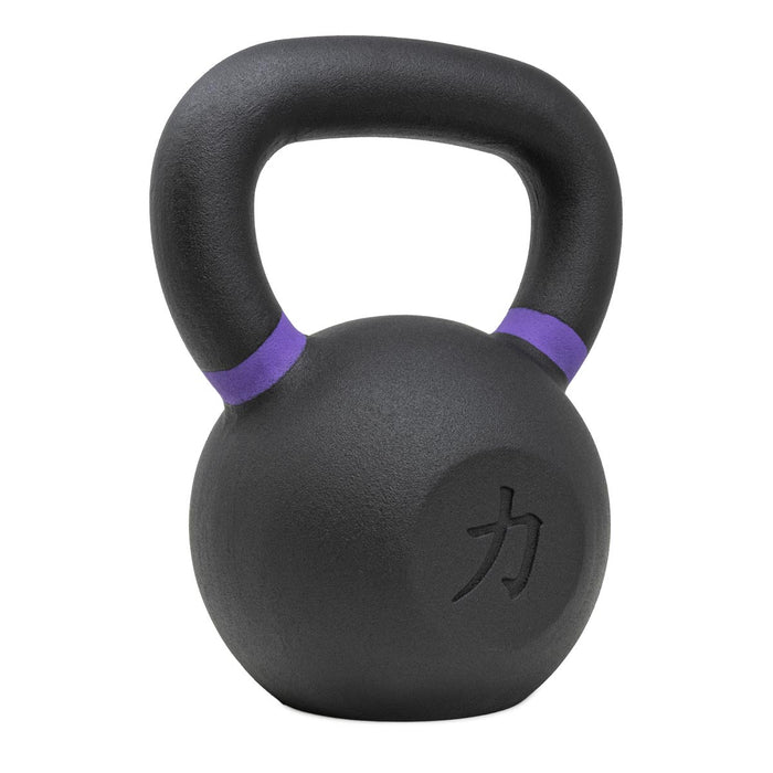 Black Powder Coated Kettlebells 4kg - 64kg