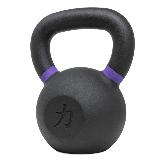 Black Powder Coated Kettlebells 4kg - 64kg