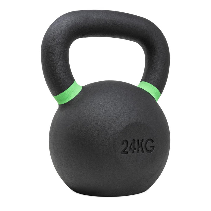 Black Powder Coated Kettlebells 4kg - 64kg