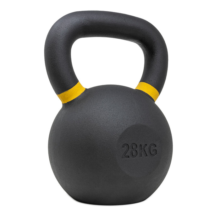 Black Powder Coated Kettlebells 4kg - 64kg