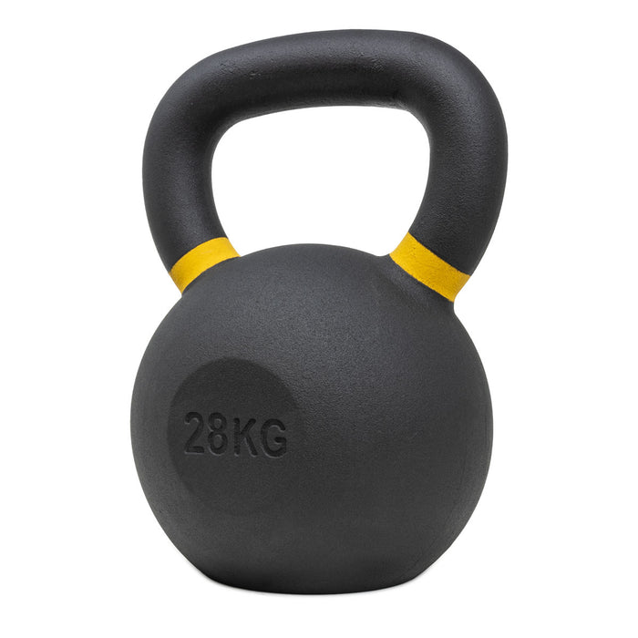 Black Powder Coated Kettlebells 4kg - 64kg