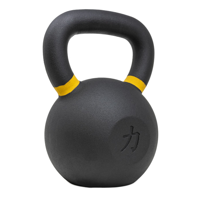 Black Powder Coated Kettlebells 4kg - 64kg