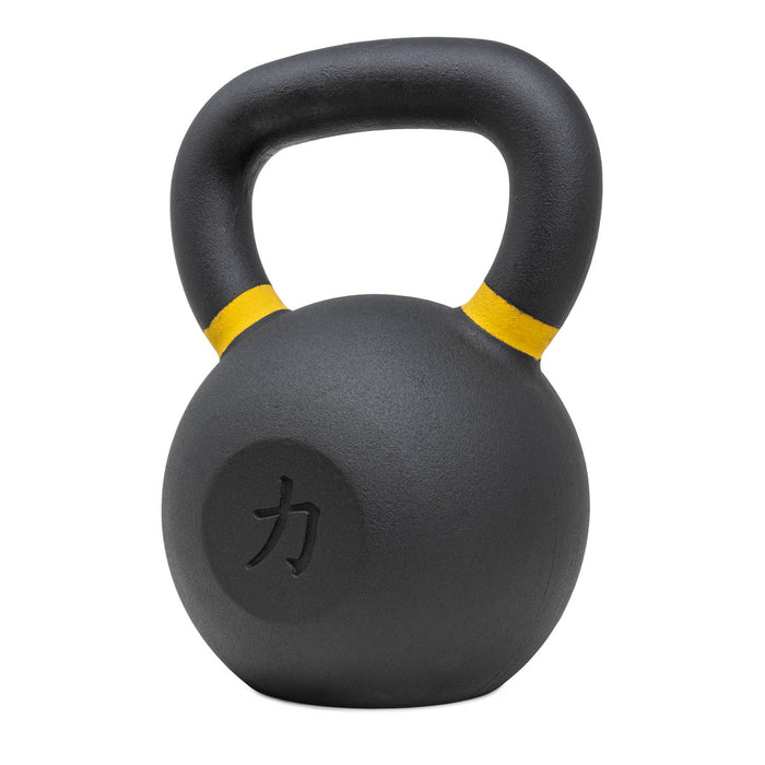 Black Powder Coated Kettlebells 4kg - 64kg