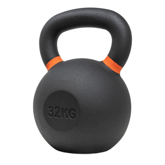 Black Powder Coated Kettlebells 4kg - 64kg