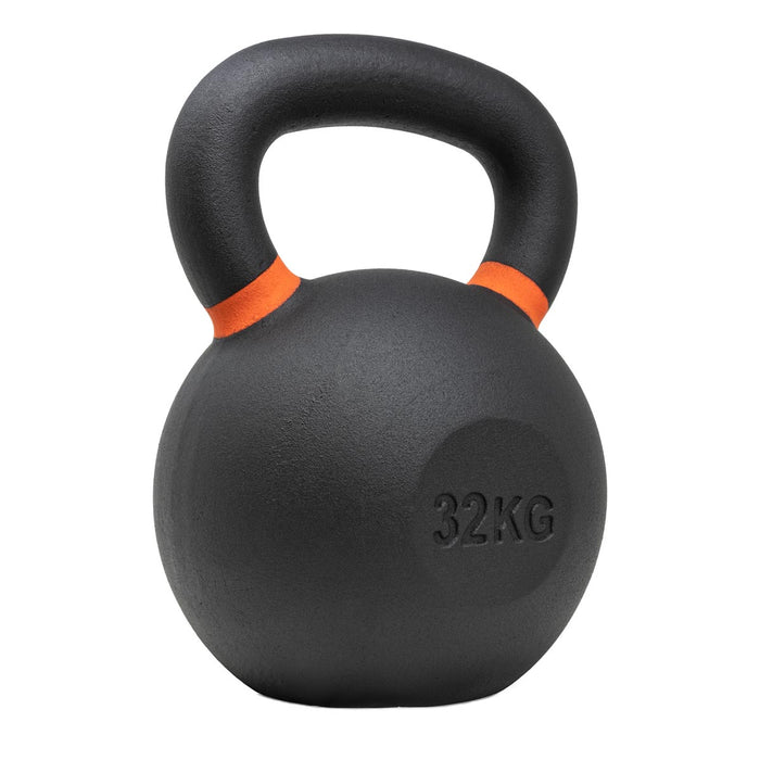 Black Powder Coated Kettlebells 4kg - 64kg