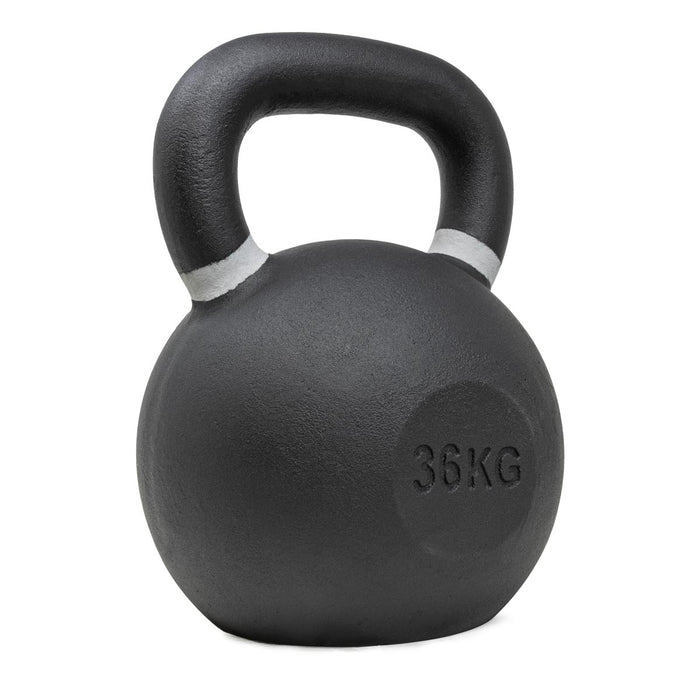 Black Powder Coated Kettlebells 4kg - 64kg