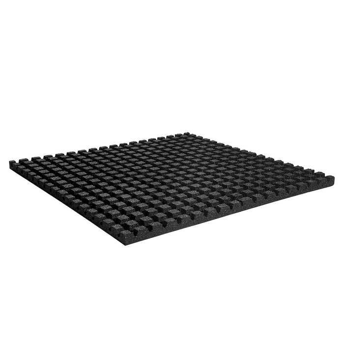 Rubber Gym Mat Set - Gym Flooring - 43mm (1m x 1m)