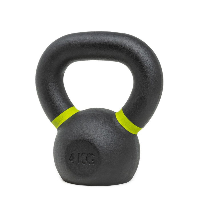 Black Powder Coated Kettlebells 4kg - 64kg