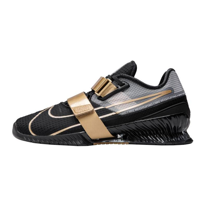 Nike Romaleos 4 - Black/Metallic Gold-White