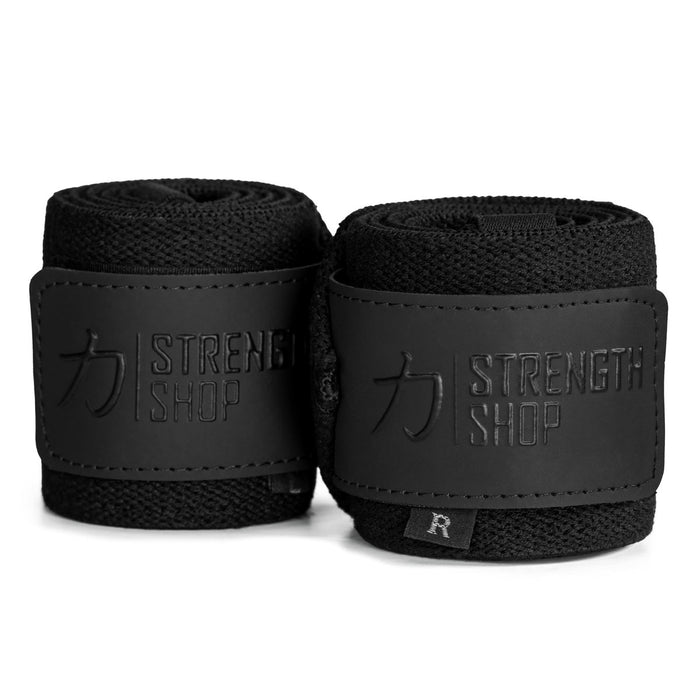 Pro Wrist Wraps - Stealth Black - IPF Approved