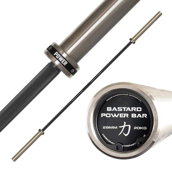 Bastard Power Bar with Black Chrome Shaft