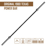 Original Texas Power Bar By Buddy Capps - Black Zinc - Chrome