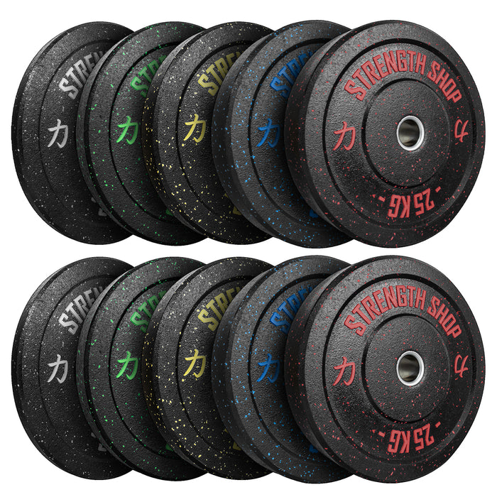 Crumb Bumper Plates w/ Colour Coded Dots