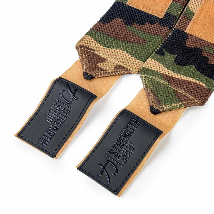 Zeus Wrist Wraps - Camo - IPF Approved