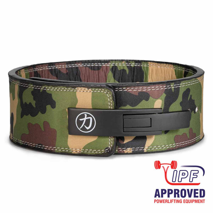 10mm Lever Belt - Camo - IPF Approved