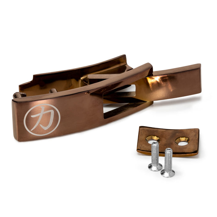 Steel Lever Buckle - Copper w/lifetime warranty