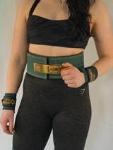 10mm Lever Belt - Vintage Green - IPF Approved