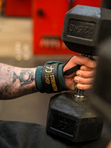 Zeus Wrist Wraps - Vintage Green - IPF Approved