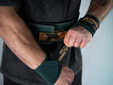 Zeus Wrist Wraps - Vintage Green - IPF Approved