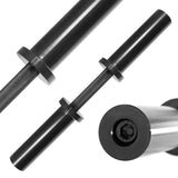 Olympic Dumbbell Handle - Black Zinc Coated