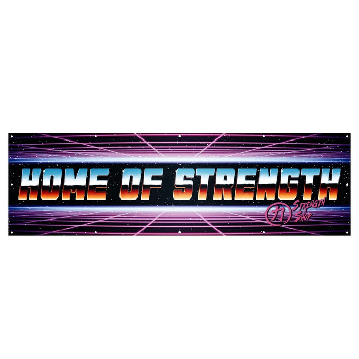 Banner - Home of Strength Retro - 6ft x 2ft