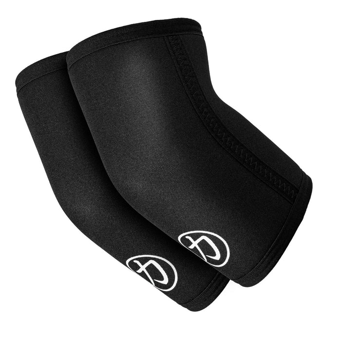 7mm Neoprene Inferno Elbow Sleeves - Black (Pair)