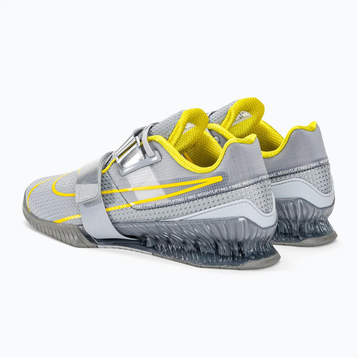 Nike Romaleos 4 Wolf Grey Black Metallic Silver Strength Shop