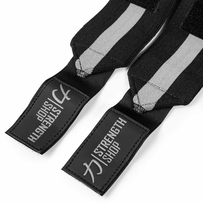 Odin Wrist Wraps - Grey/Black - IPF Approved