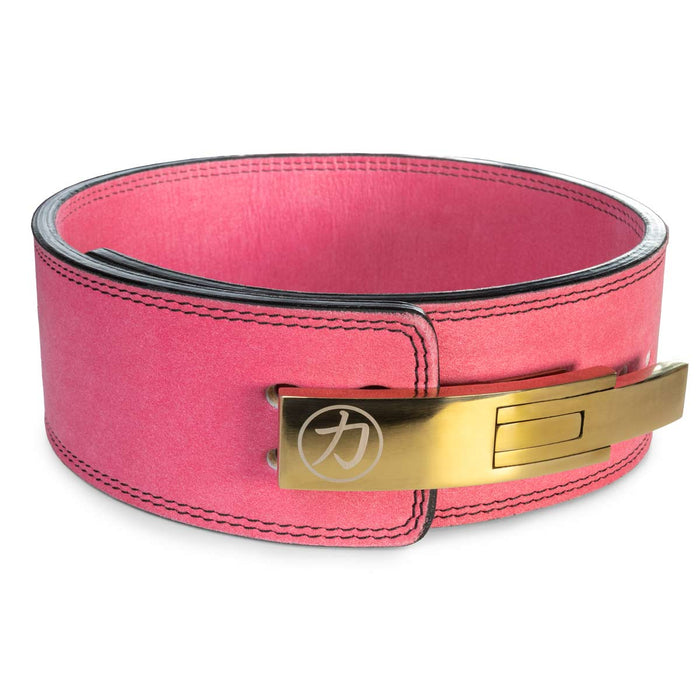 10mm Lever Belt - Pink - IPF Approved