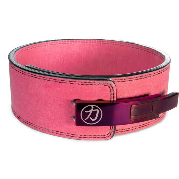 10mm Lever Belt - Pink - IPF Approved