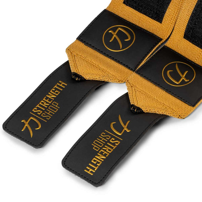 Pro Wrist Wraps - Gold - IPF Approved