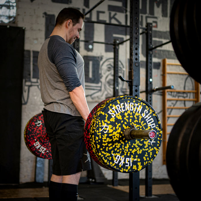 Fleck Rubber Bumper Plates – Colour Coded