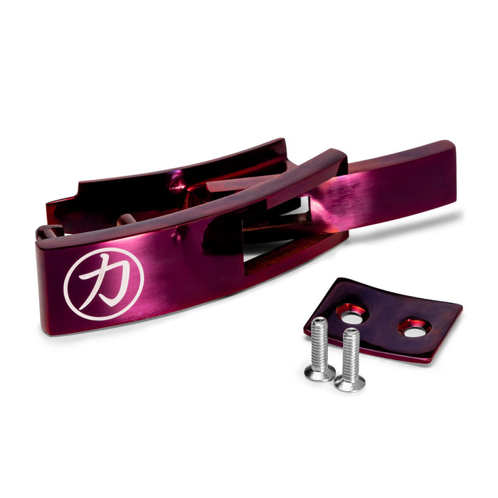 10mm Lever Belt 3" Wide - Maroon - IPF Approved
