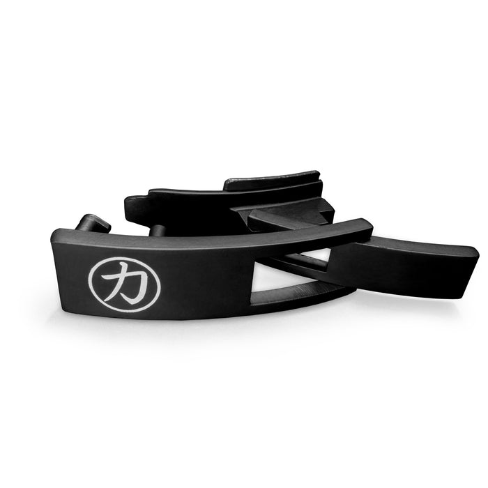 10mm Lever Belt - Embossed Logo Black - IPF Approved