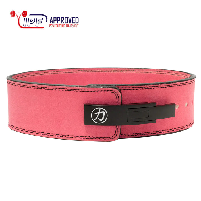 10mm Lever Belt - Pink - IPF Approved