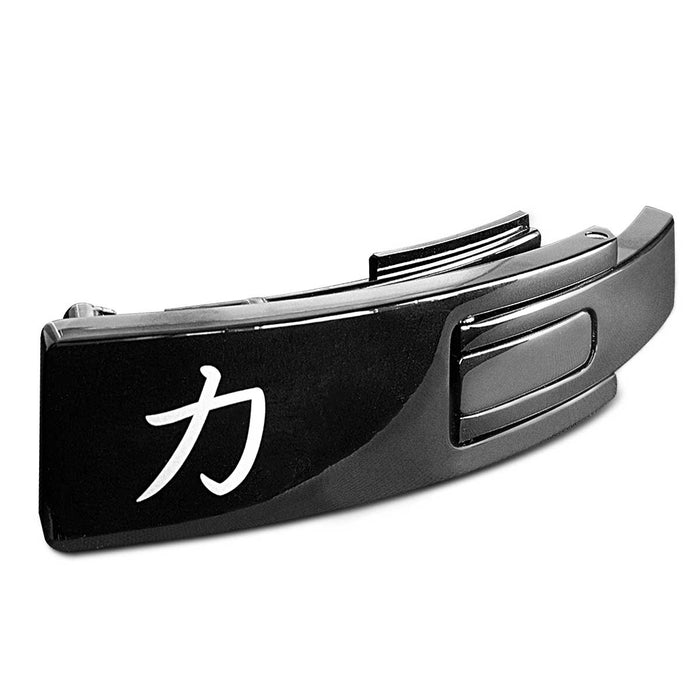 Steel Lever Buckle - Obsidian Black w/lifetime warranty