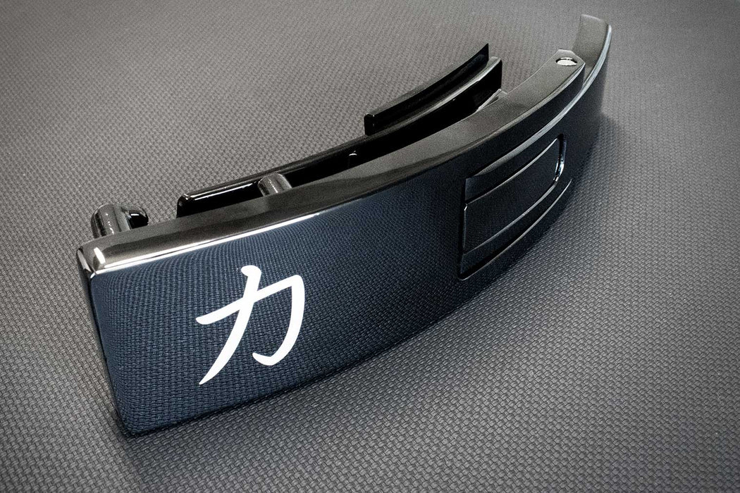 Steel Lever Buckle - Obsidian Black w/lifetime warranty