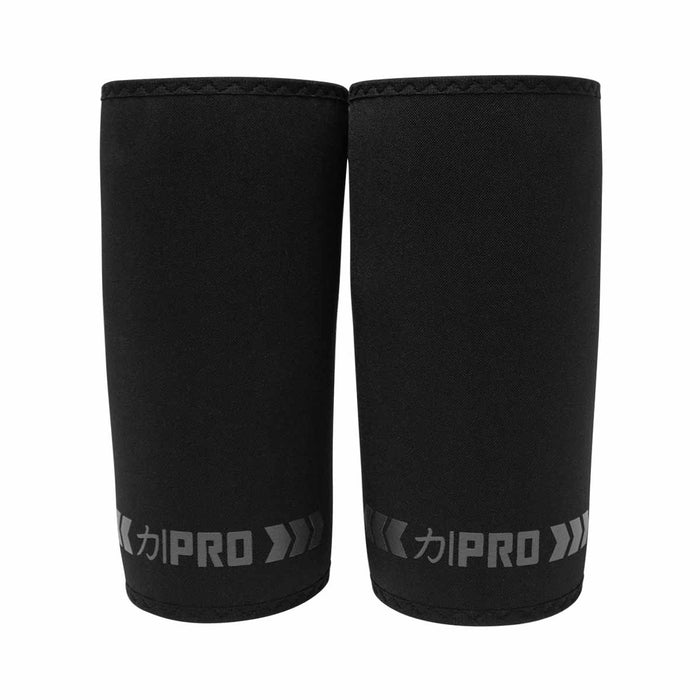 7mm Inferno PRO Knee Sleeves - Extra Stiff Neoprene - Stealth - IPF APPROVED