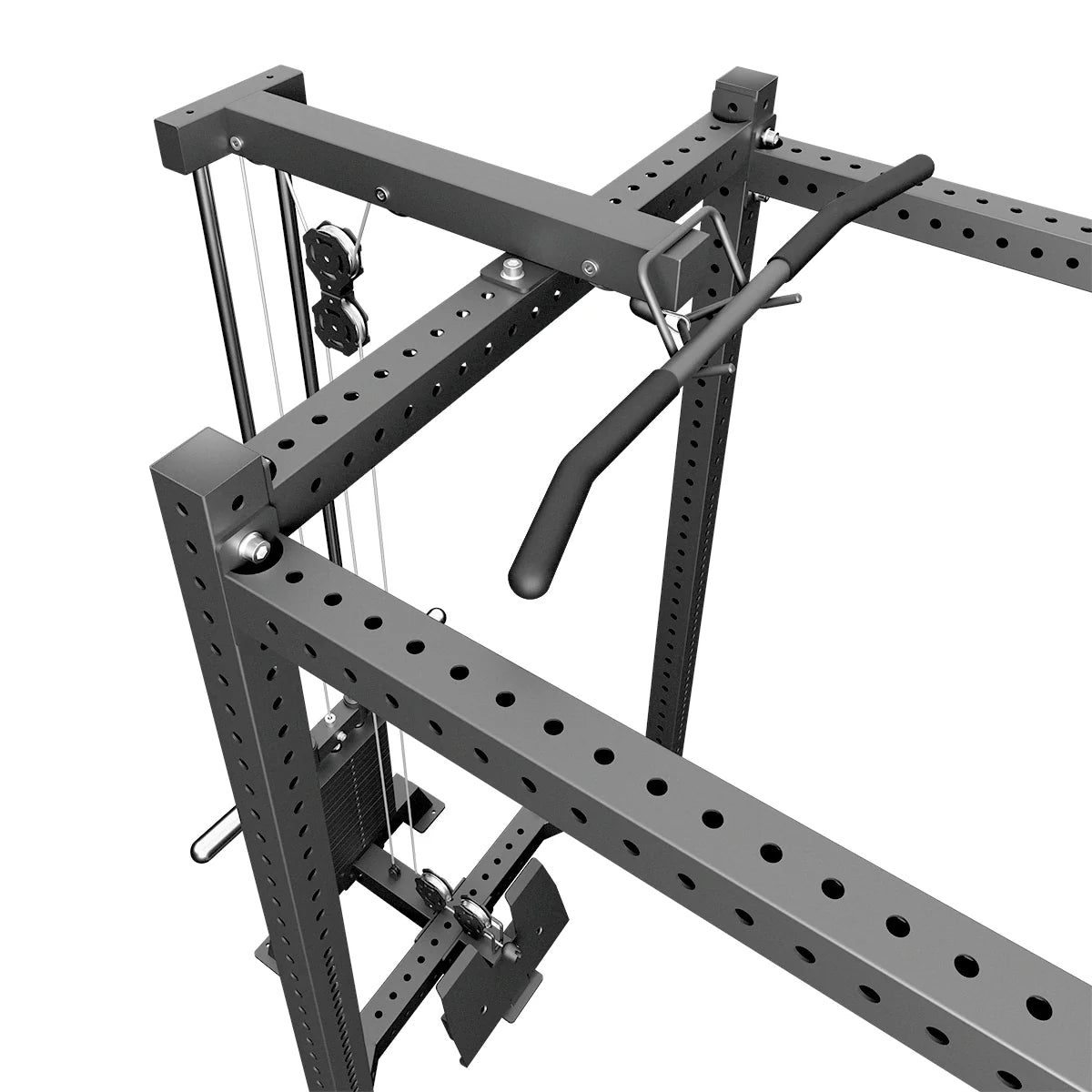 Riot MRR Lat Pulldown & Low Row Attachment | Rear Mounted Cable System