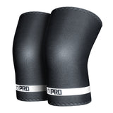7mm Inferno PRO Knee Sleeves - Extra Stiff Neoprene - Black - IPF APPROVED - ONLY SIZE 2XS, 4XL & 5XL