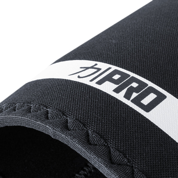 7mm Inferno PRO Knee Sleeves - Extra Stiff Neoprene - Black - IPF Approved