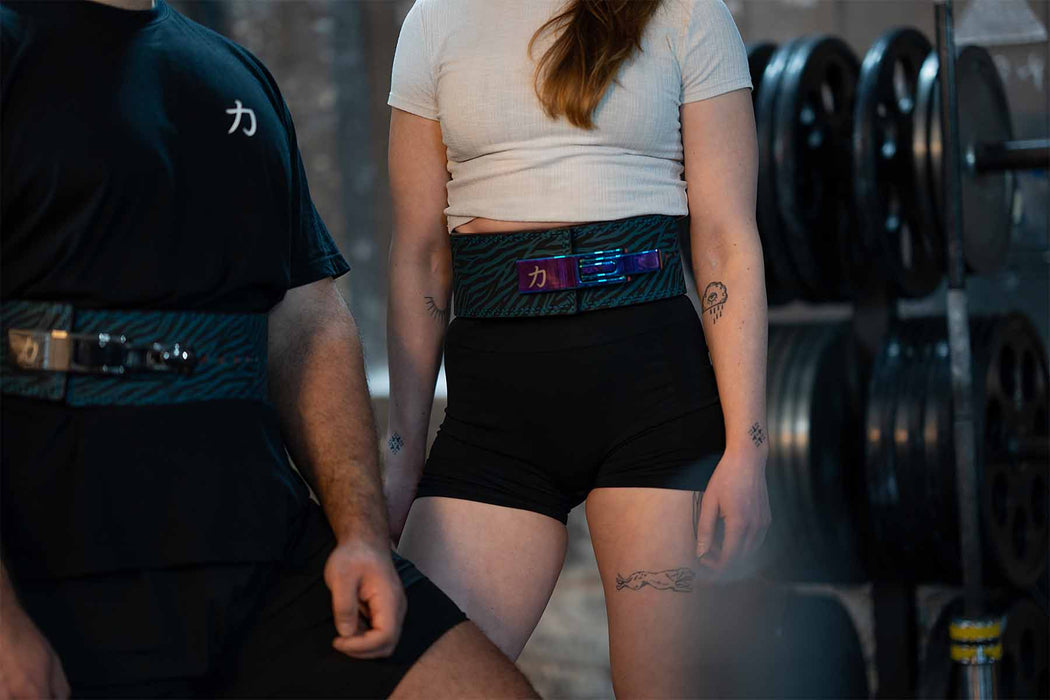 10mm Lever Belt - Blue Tiger - IPF Approved