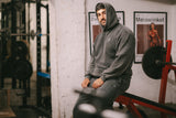 Home of Strength - Hoodie, Stone-Washed Grey