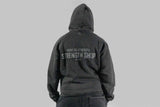 Home of Strength - Hoodie, Stone-Washed Grey