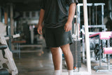 Home of Strength - Shorts, Stone-Washed Grey